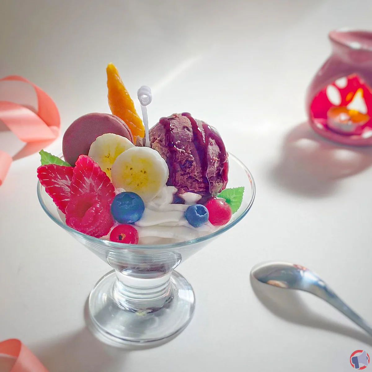 Rappel de produit : Bougie Délice - Bougie Coupe glacée Chocolat