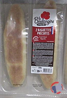 Rappel produit LA BOULANGERE LONG LIFE 2 Baguettes précuites