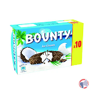 Rappel produit Glace Bounty x10 Bounty