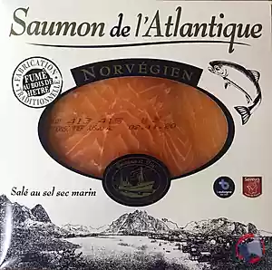 Rappel produit Saumon de l'Atlantique Norvègien Bourgain et fils