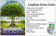 Rappel produit Confiture extra cerise bourrinet (photo numéro 1)