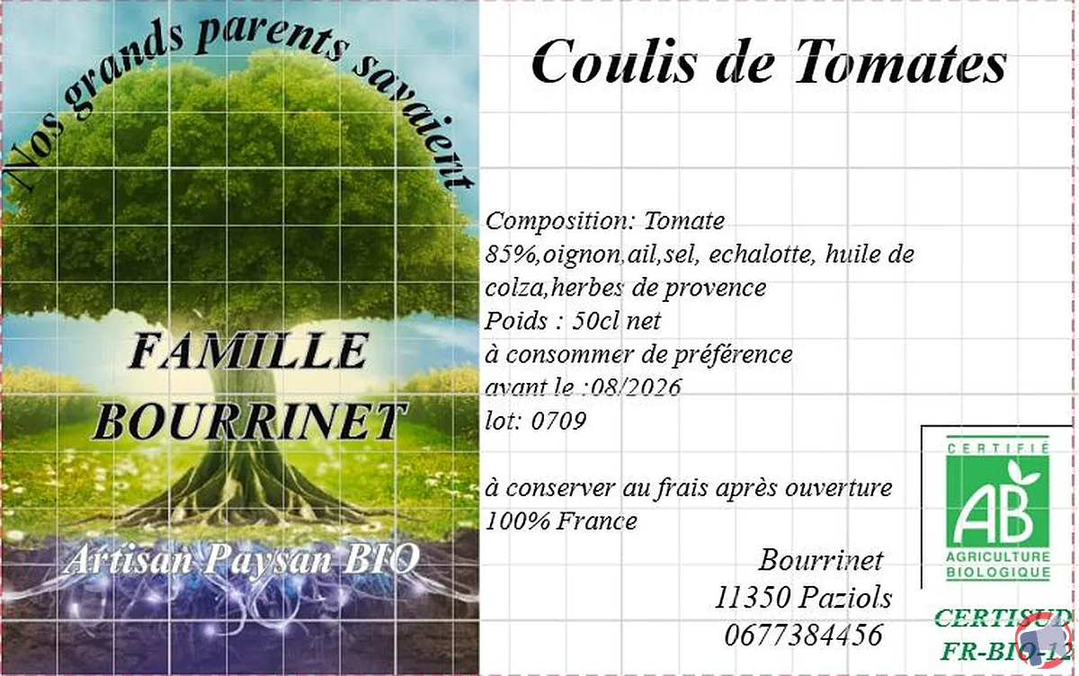 Rappel de jus de tomate Bourrinet : vérifiez votre produit et les gestes à adopter