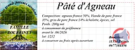 Rappel produit Patés bourrinet (photo numéro 1)