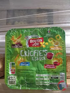 Rappel produit Cricfie's 4 goûts Bouton d'Or