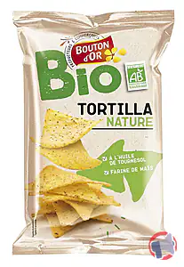 Rappel produit TORTILLA NATURE BIO BOUTON D'OR