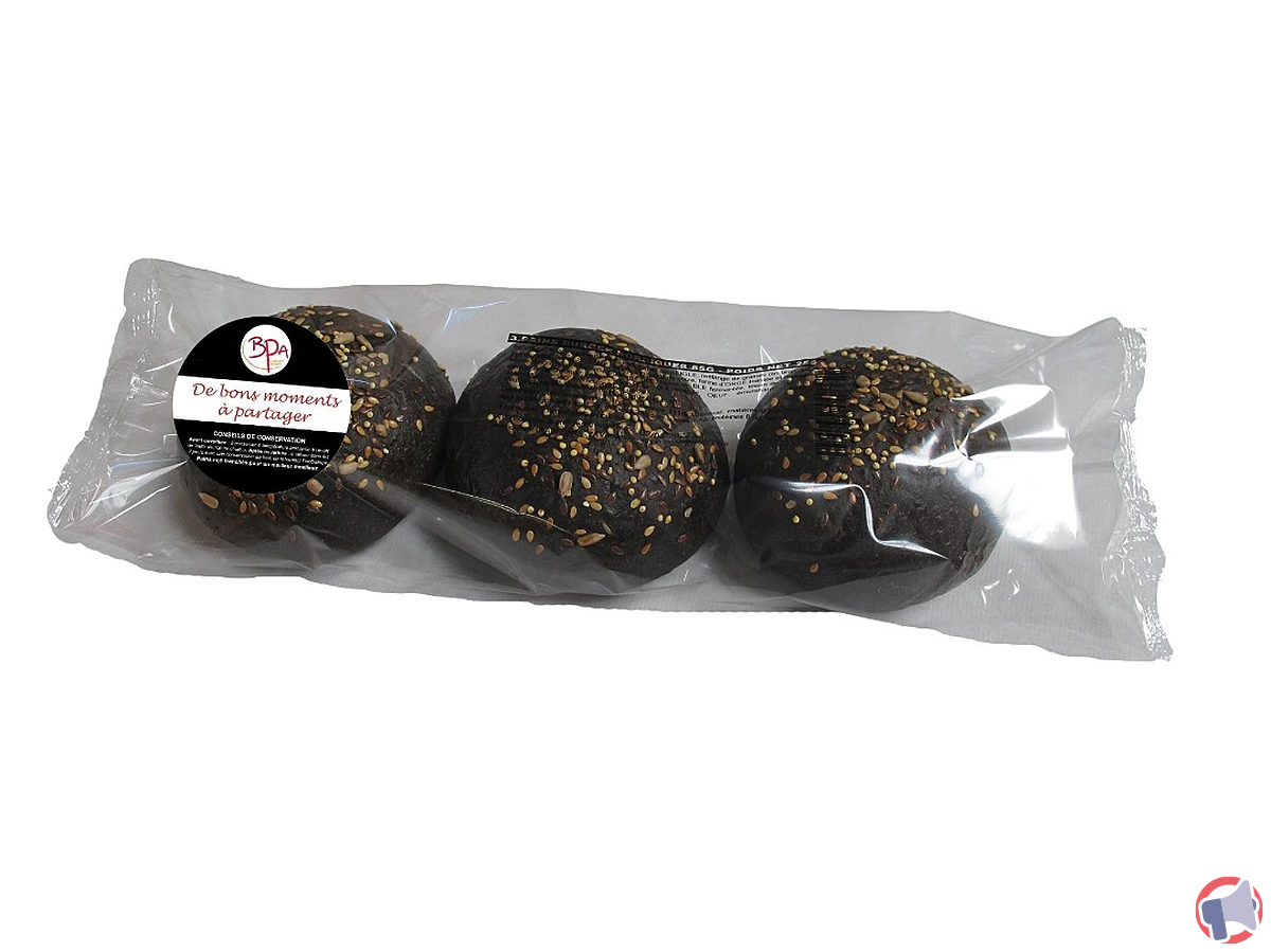 Rappel de produit : pain burger nordique graines de la marque BPA