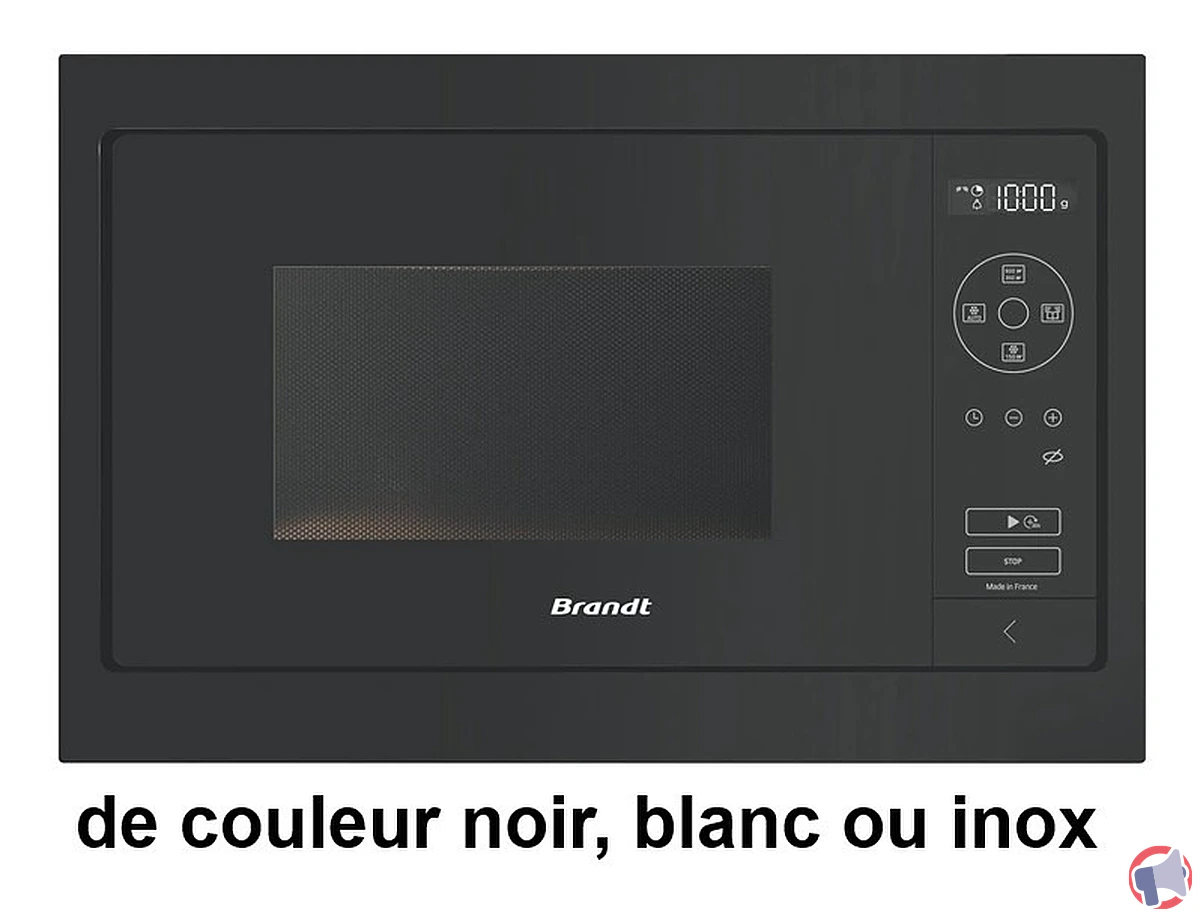 Rappel : micro-ondes encastrable brandt