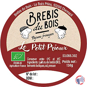 Rappel produit Le Petit Prioux Brebis du Bois