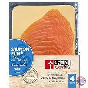 Rappel produit saumon fumé Breizh saveurs