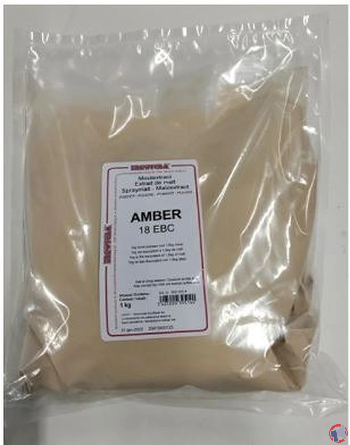 Rappel de produit : Extrait de malt poudre amber 18 EBC de la marque Brewferm