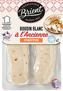 Rappel produit Boudin blanc à l'ancienne Forestier BRIENT