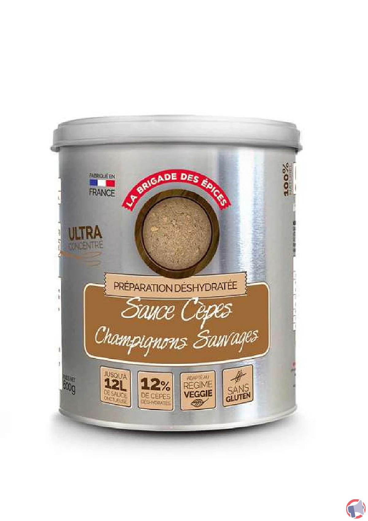 Rappel produit : brigade epices sauce cépes champignons sauvages