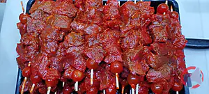 Rappel produit Brochette de bœuf marinée à l'échalote