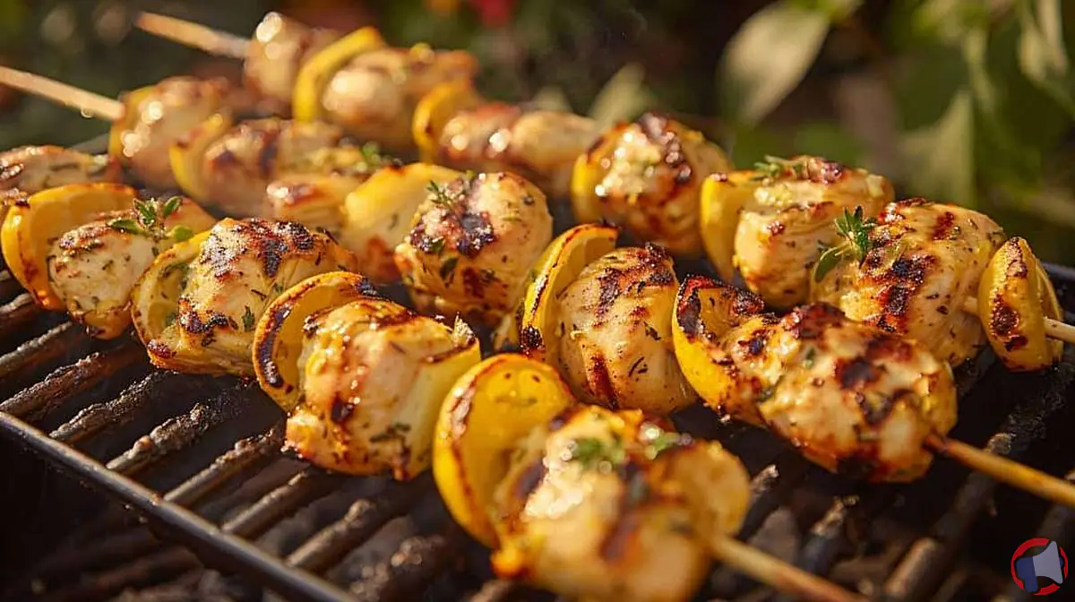 Rappel : brochettes de poulet marinées au thym (ne les consommez pas)