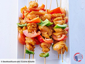 Rappel produit Brochette de poulet marinée barbecue