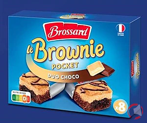 Rappel produit Le Brownie Pocket Duo Choco BROSSARD