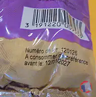 Rappel produit MINI FIGUES SÉCHÉES ENFARINÉES Brousse et Fils Au Cœur du Monde (photo numéro 2)