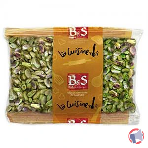 Rappel produit PISTACHE DECORTIQUEE sachet 250g B&S CUISINE B&S CUISINE