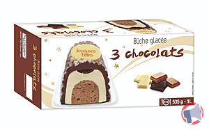 Rappel produit Buche 3 Chocolats ; Buche Crème Brulée