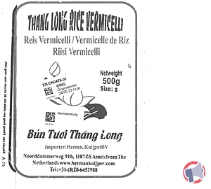 Rappel produit Vermicelle de riz Bun tuoi thang Long