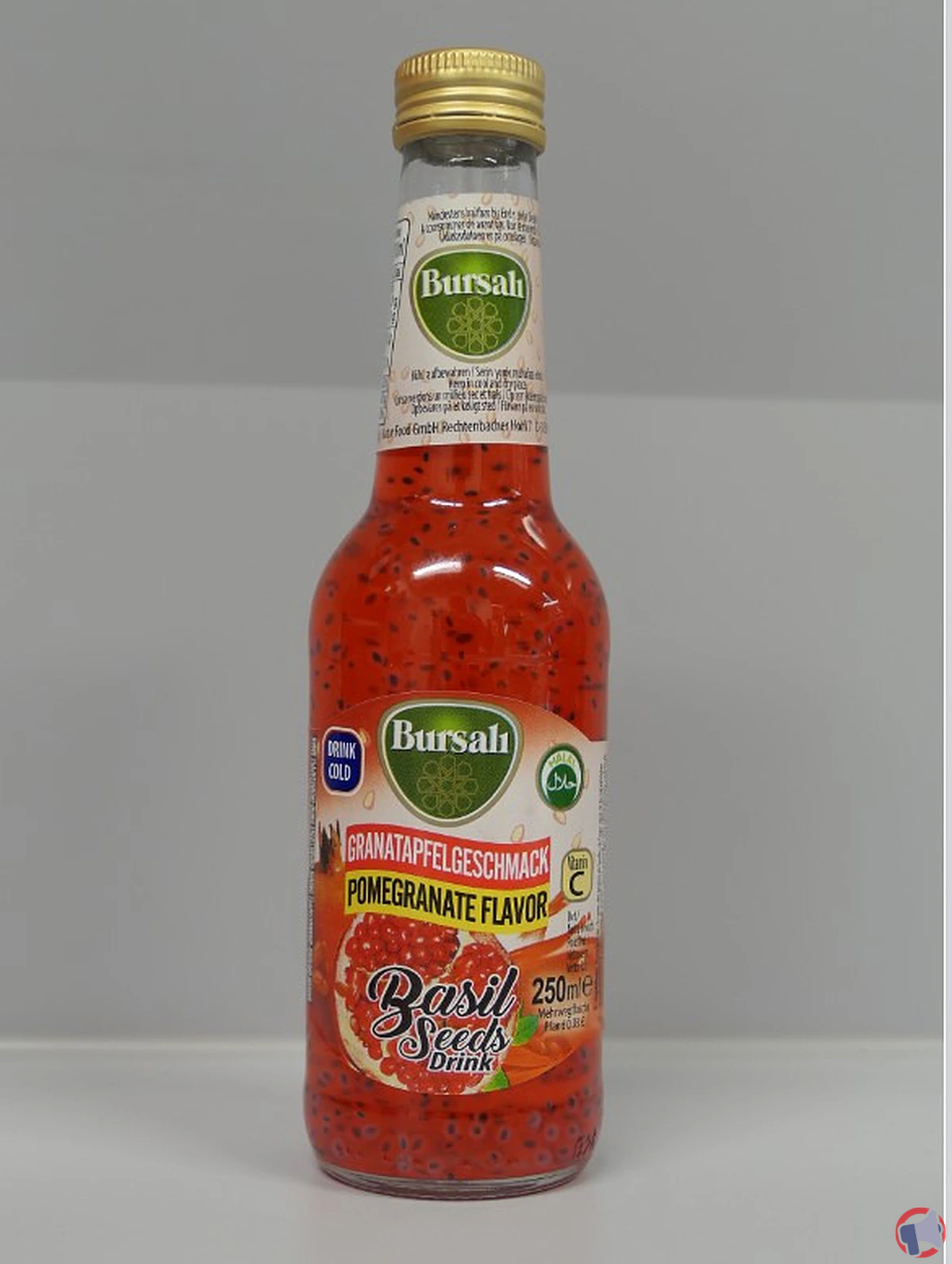 Rappel produit : boisson aux graines de basilic de la marque Bursali