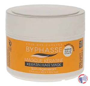 Rappel produit Masque Capillaire Kératine BYPHASSE Cheveux secs 250ml BYPHASSE