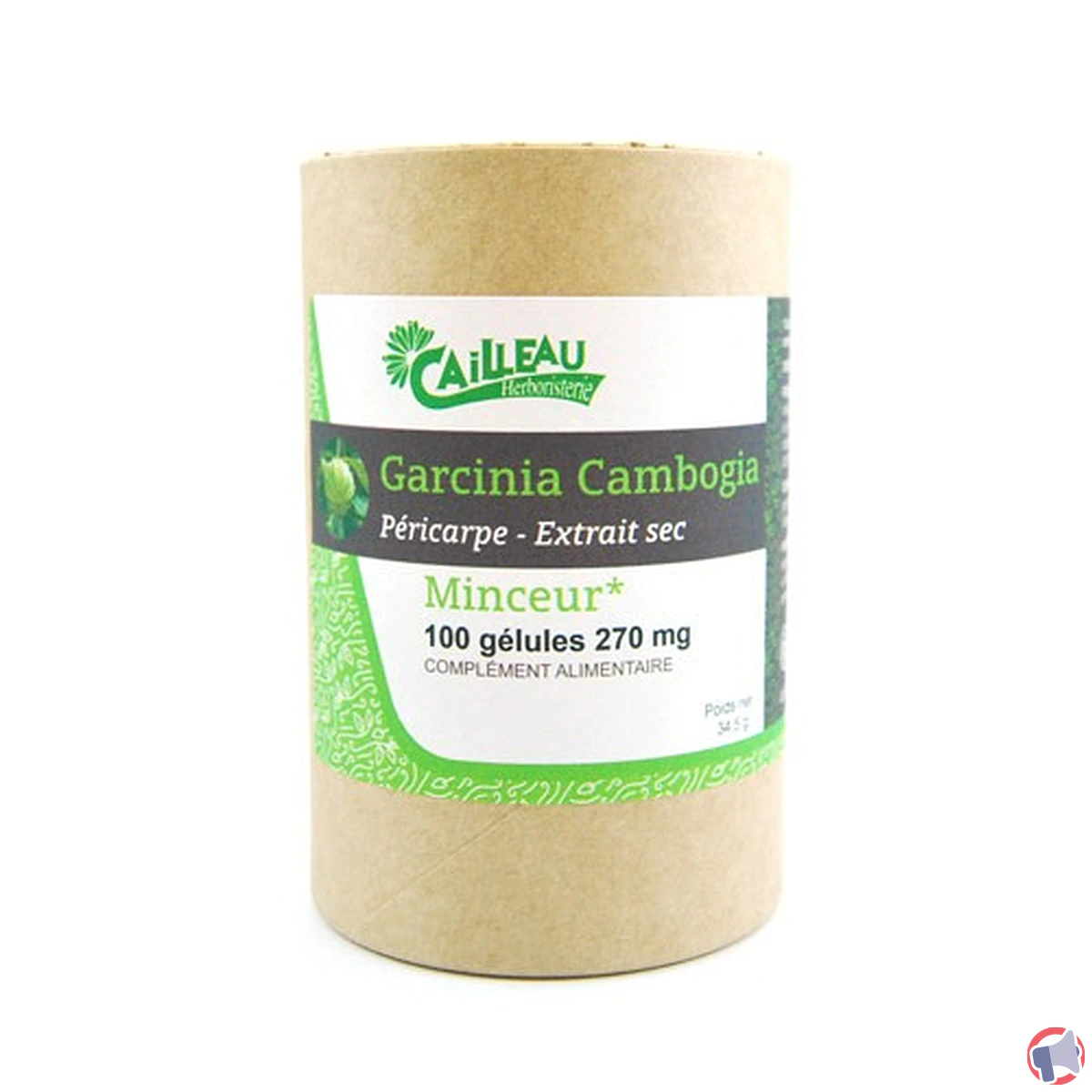 Rappel de produit : gélules Garcinia Cambogia de Cailleau Herboristerie