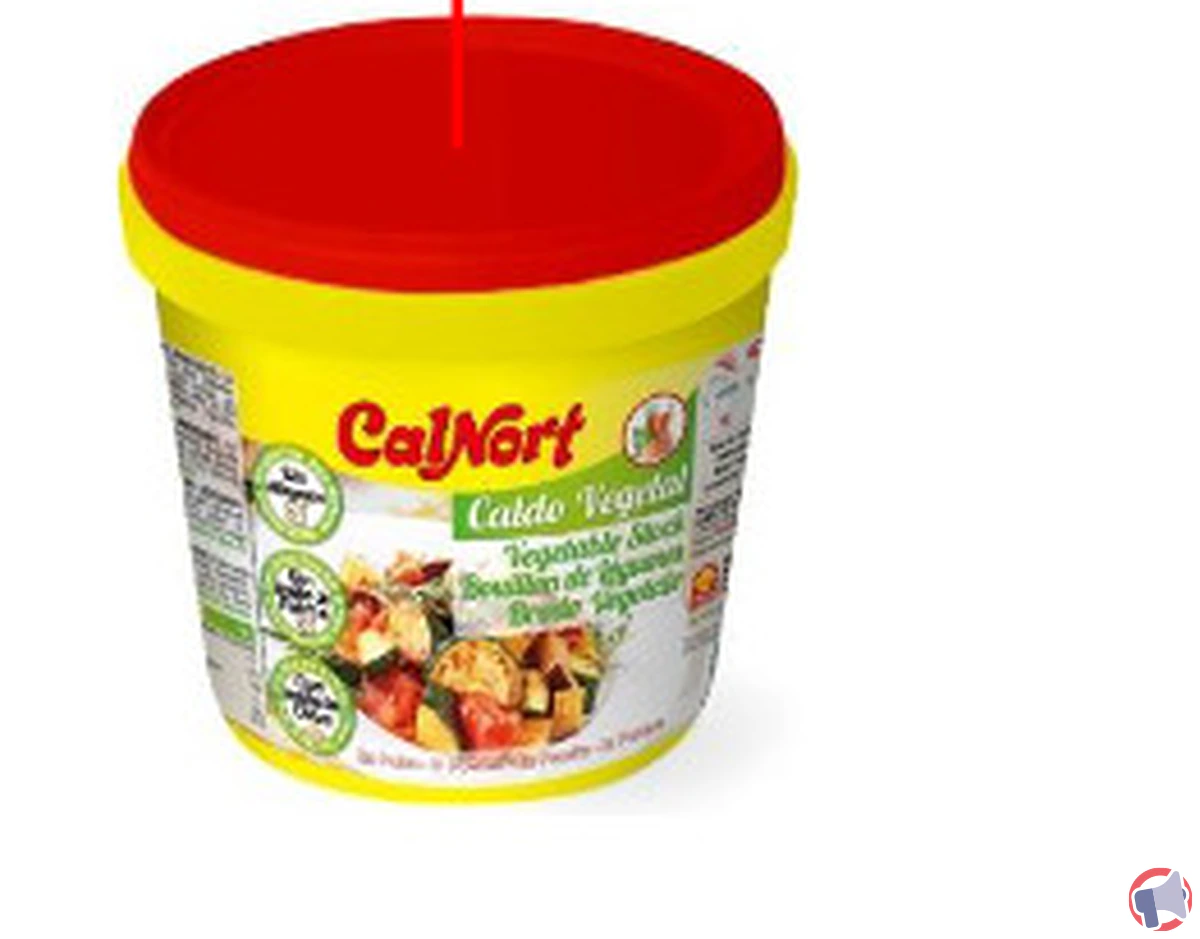 Rappel de produits : Bouillons et soupes déshydratés CALNORT