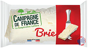Rappel produit BRIE CDF FP 25GX100 et BRIE CDF FP 30GX100 Campagne de France