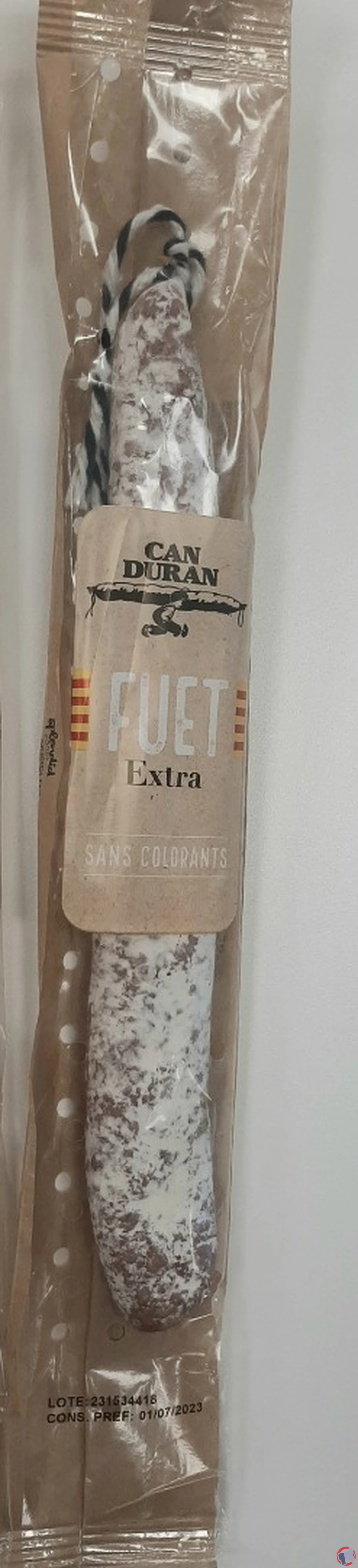Rappel Can Duran fuet extra 170 g : risques, conseils et démarches à suivre