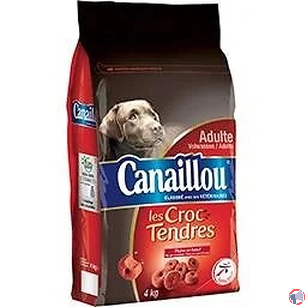 Rappel de croquettes pour chien Canailou : risque de salmonellose