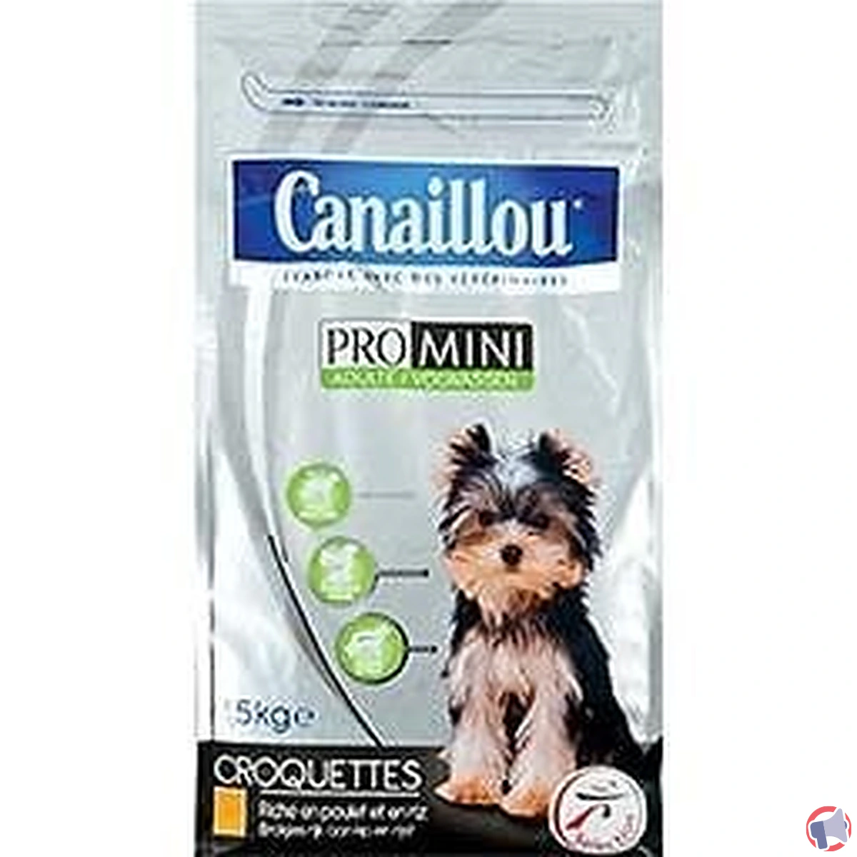 Rappel de croquettes pour chien Canailou : risque de salmonellose