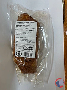 Rappel produit magret de canard entier séché au piment Canard Laleu