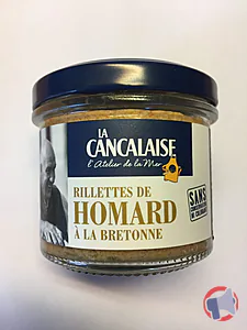 Rappel produit Rillettes de homard à la bretonne La Cancalaise