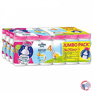 Rappel produit Candia Baby Junior 4 Candia