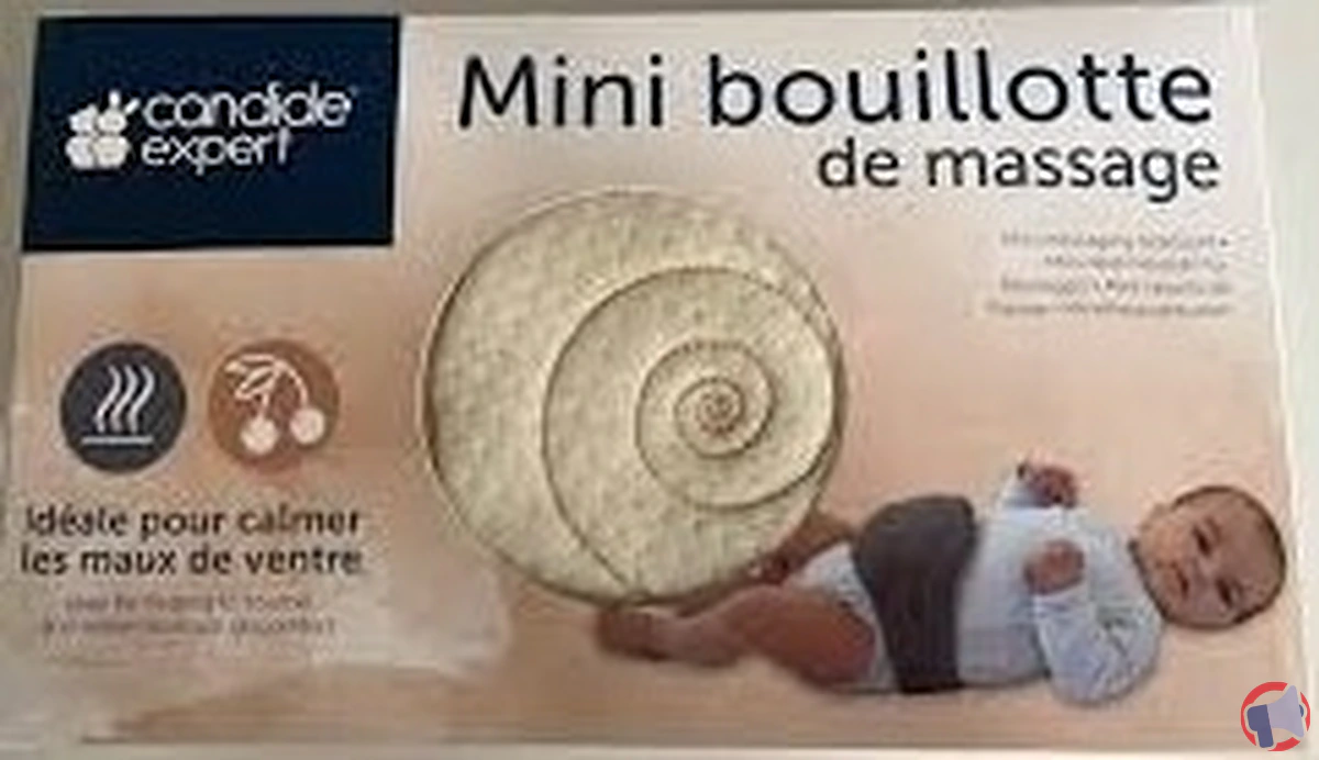 Rappel de produit : mini bouillotte de massage Candide et Tinéo