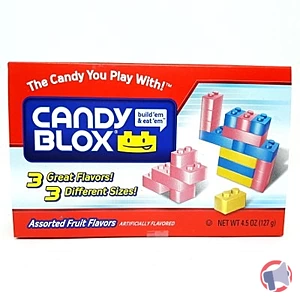 Rappel produit Candy Blox boîte de briques de bonbons emboitables Candy Blox