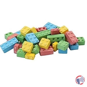 Rappel produit CANDY BLOX BRIQUES DE BONBONS EMBOITABLES Boîte de 4.99kg pouvant être proposée à la vente au détail auprès des consommateurs - bonbons en forme de briques candy blox