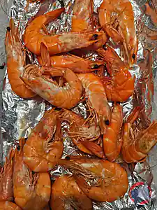 Rappel produit CREVETTES ENTIERES CUITES 10/20 PRODUITS VENDUS EN VRAC CAPITAINE HOUAT