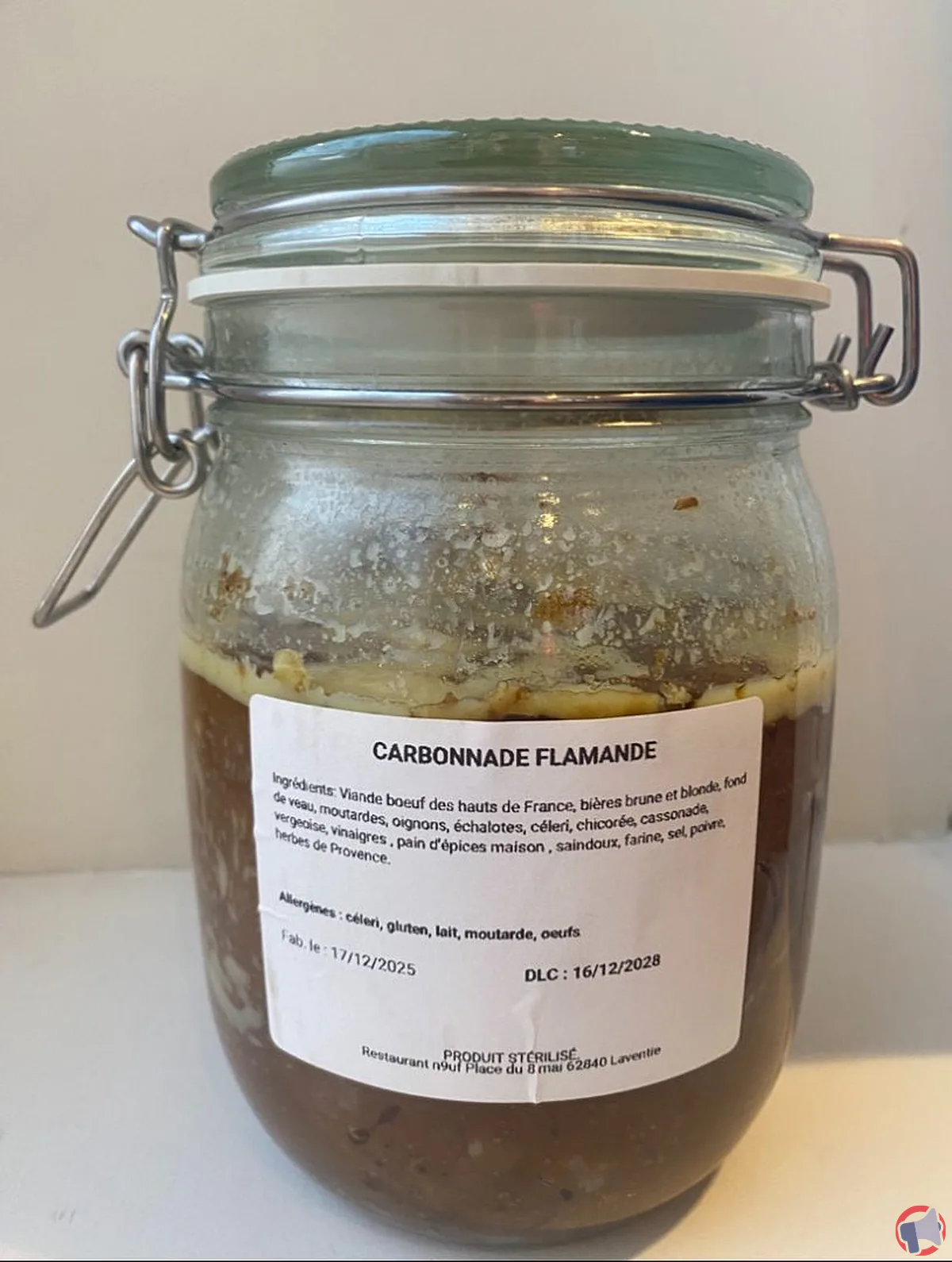 Rappel produit : carbonnade flamande en conserve