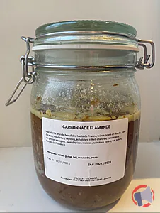 Rappel produit CONSERVE DE CARBONNADE FLAMANDE CARBONNADE FLAMANDE
