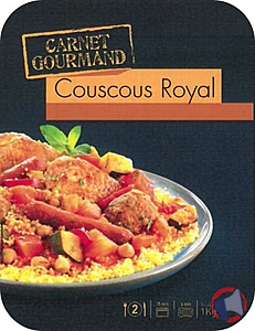 Rappel produit Couscous Royal 1kg CARNET GOURMAND