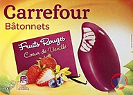 Rappel produit 4 Références de bâtonnets (x4) coeur de vanille Carrefour Carrefour (photo numéro 2)