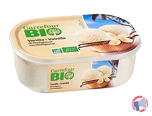 Rappel produit Bac Vanille Bio 900mL Carrefour Bio