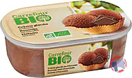 Rappel produit Carrefour bio Crème glacée chocolat Bio