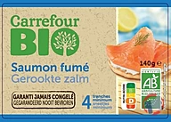 Rappel produit Saumon fumé bio Carrefour BIO (photo numéro 2)
