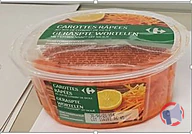 Rappel produit Carottes râpées au jus de citron de Sicile Carrefour (photo numéro 1)