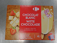 Rappel produit Bâtonnets Double Strawberry x4 Carrefour / Carrefour Sensation (photo numéro 2)