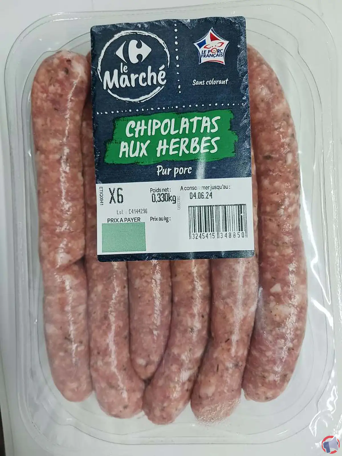 Rappel de produits Carrefour : attention aux corps étrangers dans vos saucisses