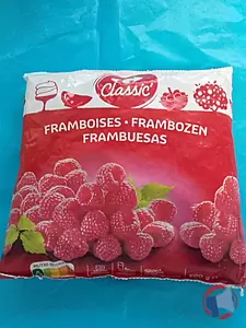 Rappel produit Framboises surgelées 500g Carrefour Classic'
